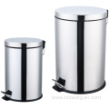 Stainless Steel Pedal Bin Set